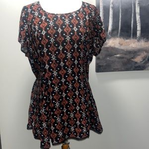 Torrid tribal print tunic